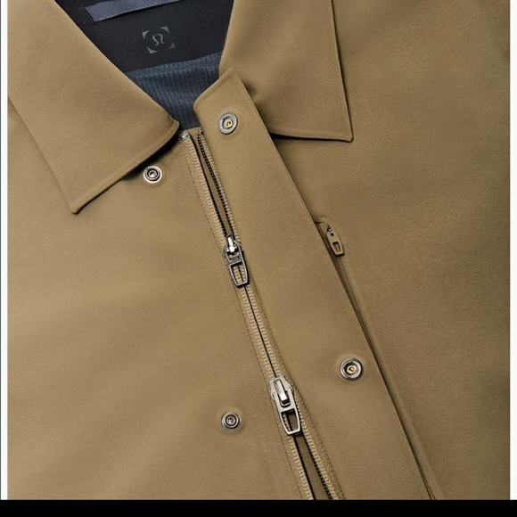 Lululemon Drivers Coat Jacket Tan Brown - Picture 7 of 7